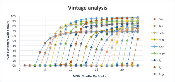 Case study. Vintage analysis